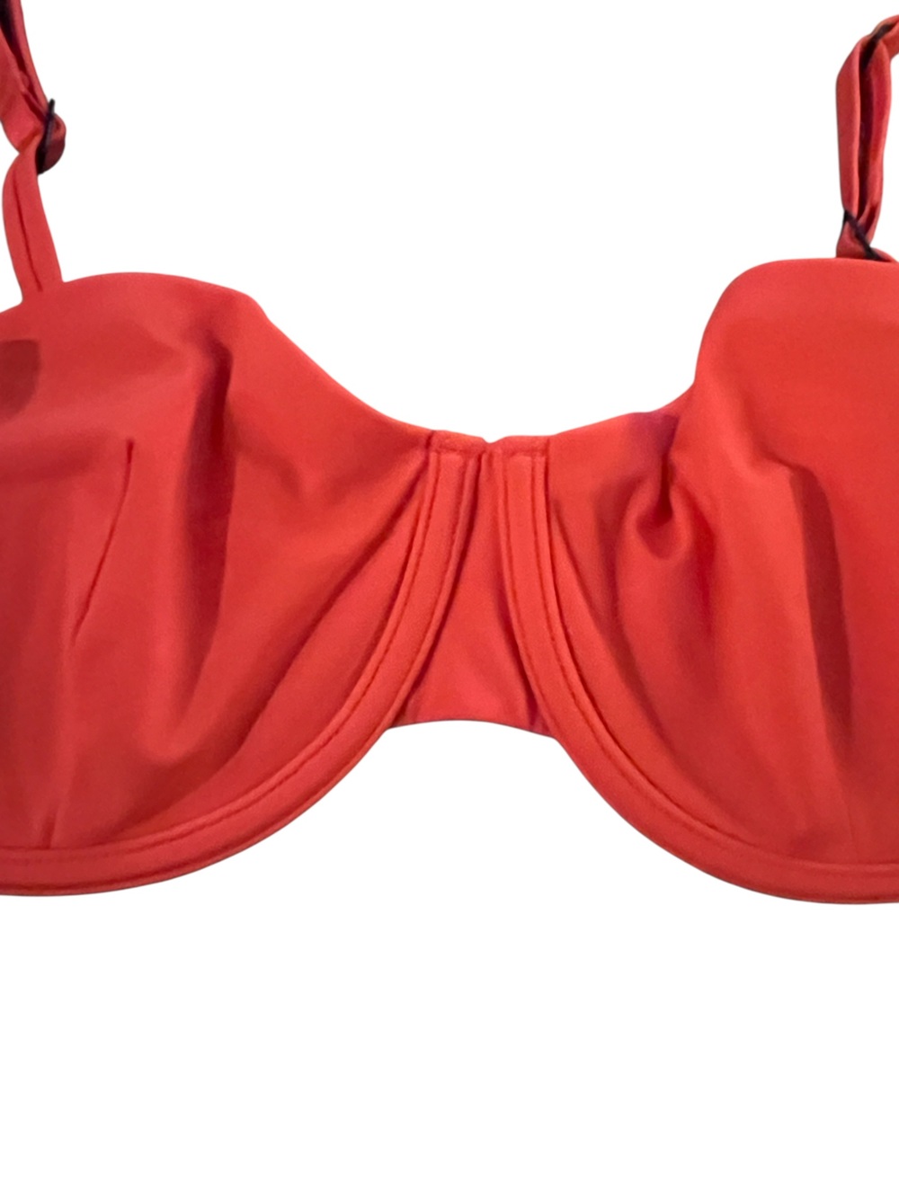 NWT CUUP The Balconette Bikini Top 11 (34E/36D) Hibiscus - Picture 3 of 5